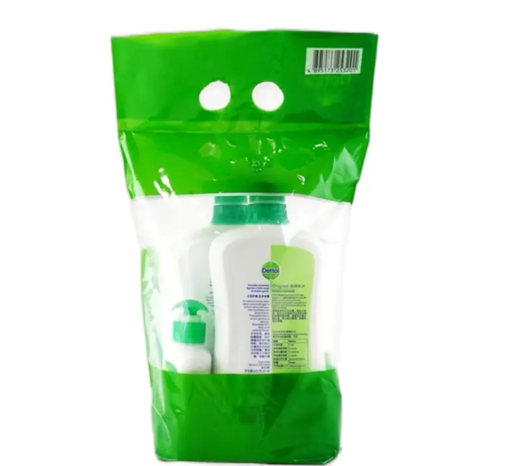 Dettol Anti-Bacterial pH-Balanced Body Wash Original 32.08 Oz Pack of 2 & Handwash 5.29 Oz Skin Repair Body Care Soap Sensitive