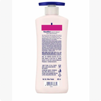 Vaseline Daily Brightening Lotion, Non Greasy Feel, Pump Bottle (Pack of 3) 600 mL Moisturizing Body Care Comfort Cream Glycerin Moisturizer Cosmetic