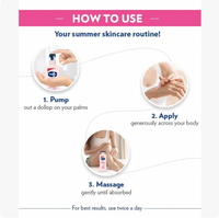 Vaseline Daily Brightening Lotion, Non Greasy Feel, Pump Bottle (Pack of 3) 600 mL Moisturizing Body Care Comfort Cream Glycerin Moisturizer Cosmetic