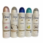 Dove antiperspirant Spray 150ml Restoring Ritual, Orginal, Beauty finish, go fresh, and InvisibleDry Pack of 5