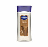 Vaseline Daily Brightening Lotion 600ml & Coco Radiant Gel 200ml - Set of 2 Enriched Dry