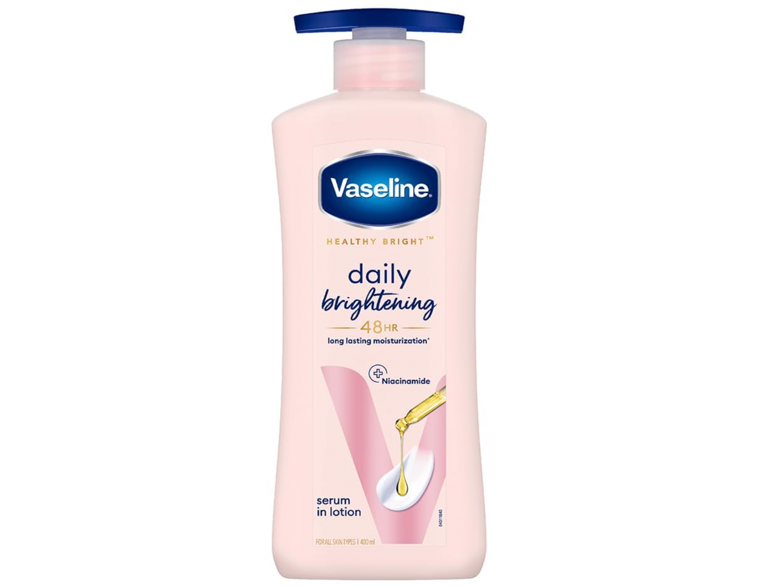 Vaseline Daily Brightening Lotion with Serum 400 ml Long Lasting Moisturizer